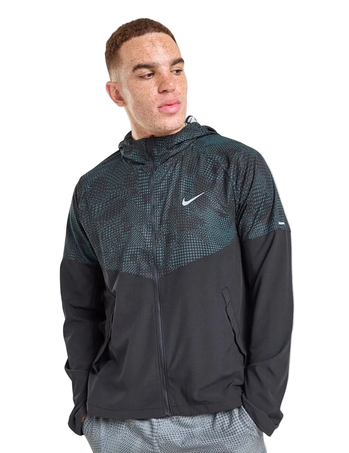 Nike events jacket-black/green