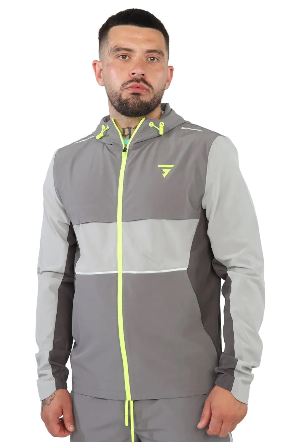 Griid jacket-grey/volt