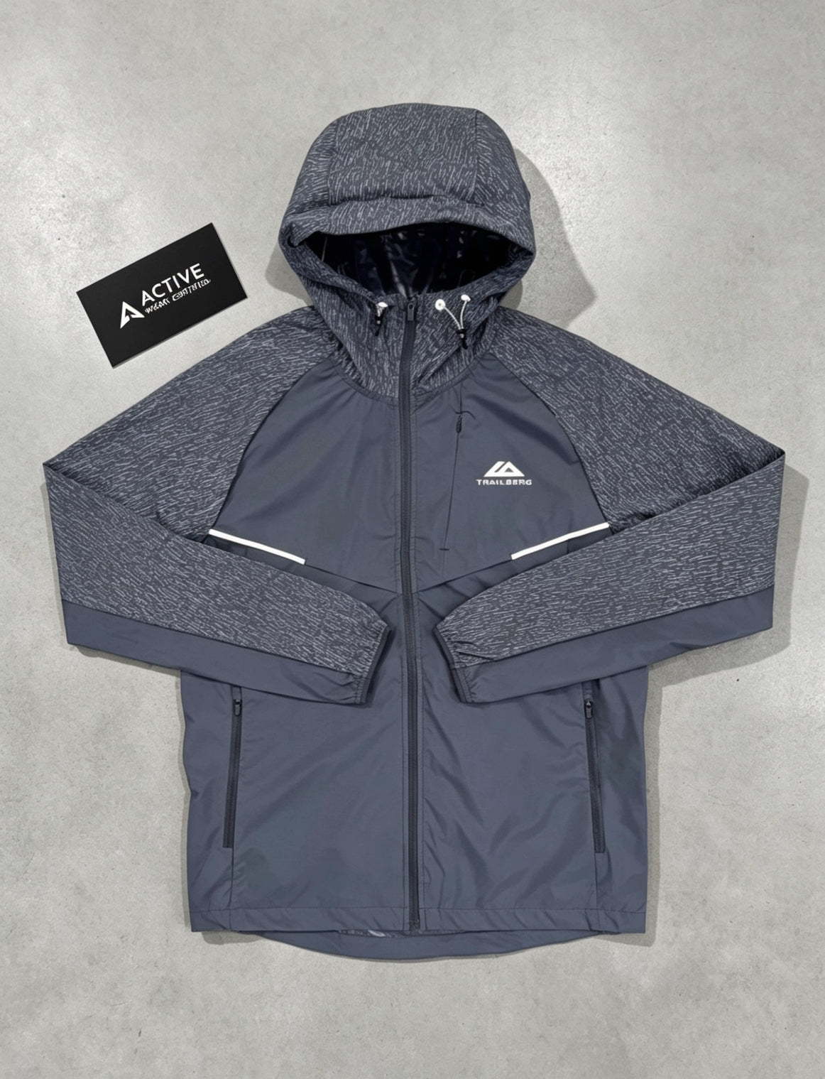 Trailberg reflect windbreaker-grey