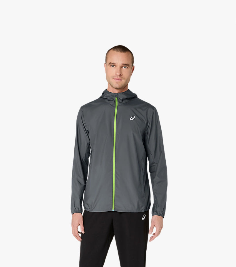 ASICS core jacket-grey/green