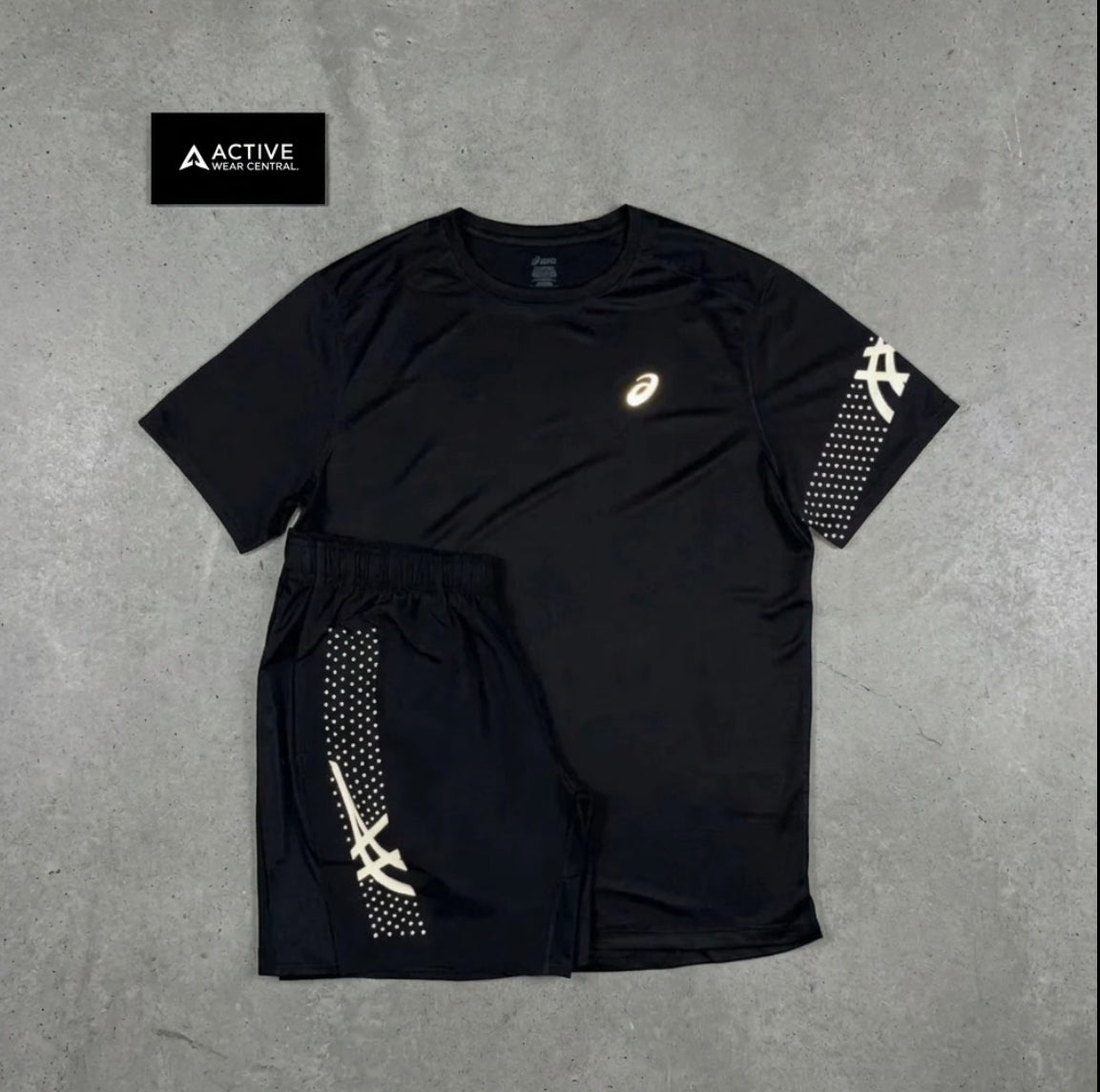 ASICS icon set- black & white