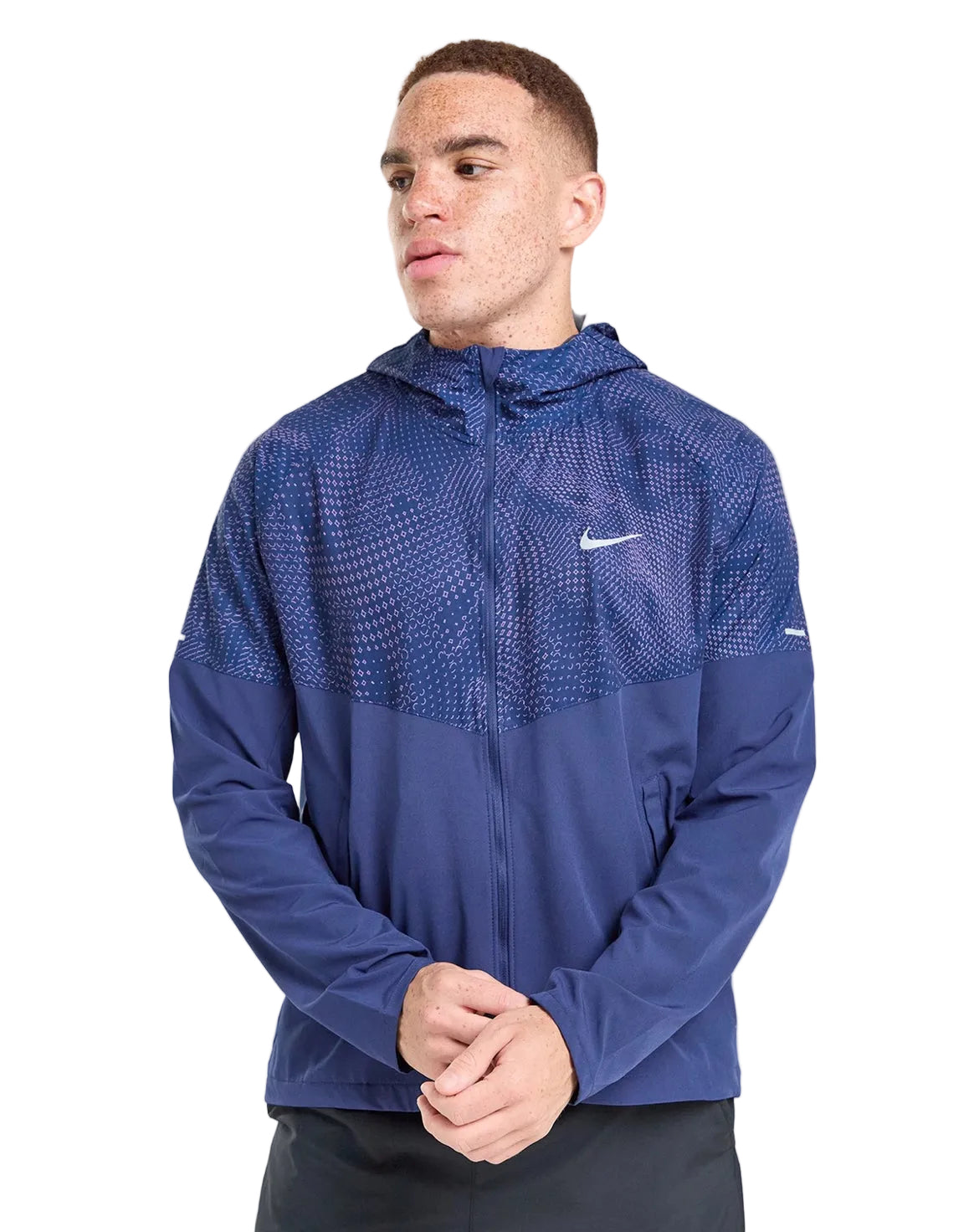 Nike events jacket-navy/purple