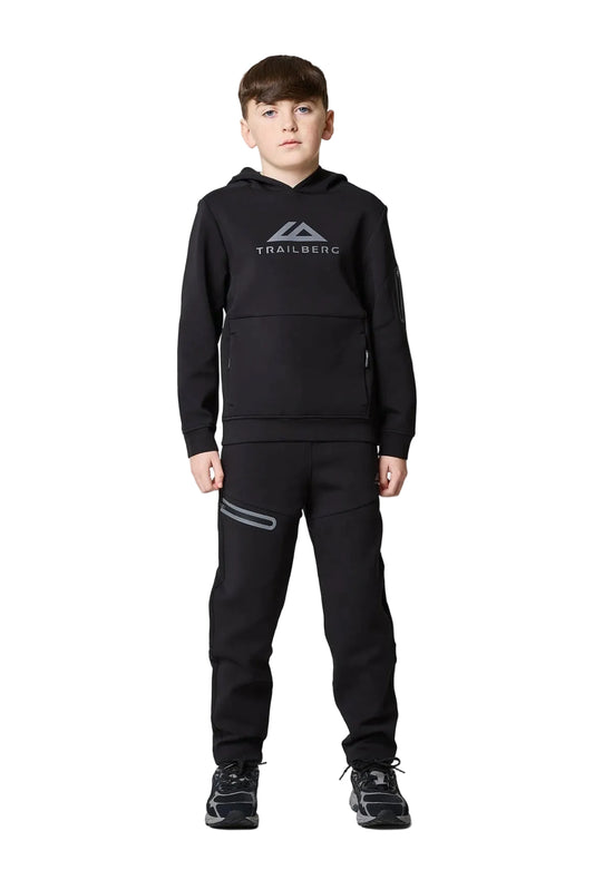 Trailberg junior hoodie tracksuit-black