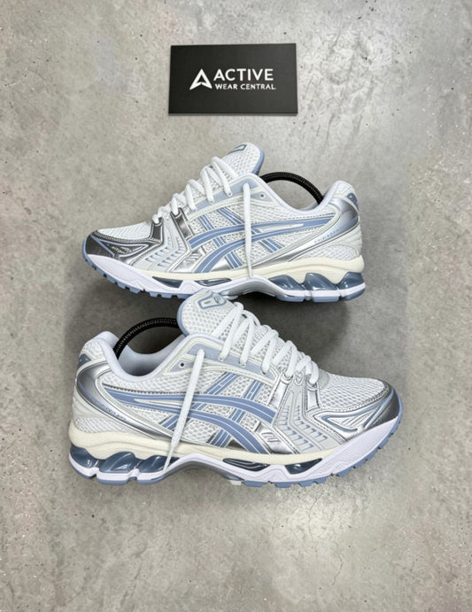 ASICS gel keyano-white/light blue
