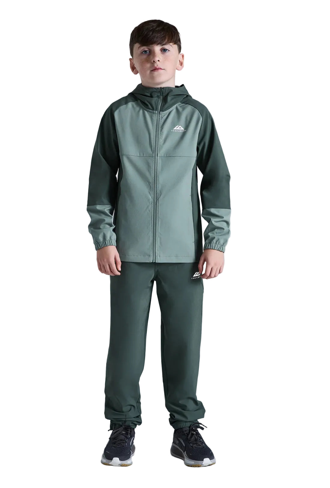 Trailberg junior essential tracksuit-green