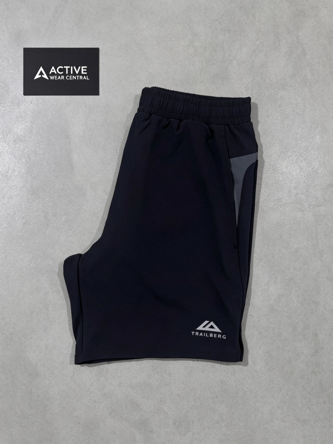 Trailberg performance shorts-black/grey