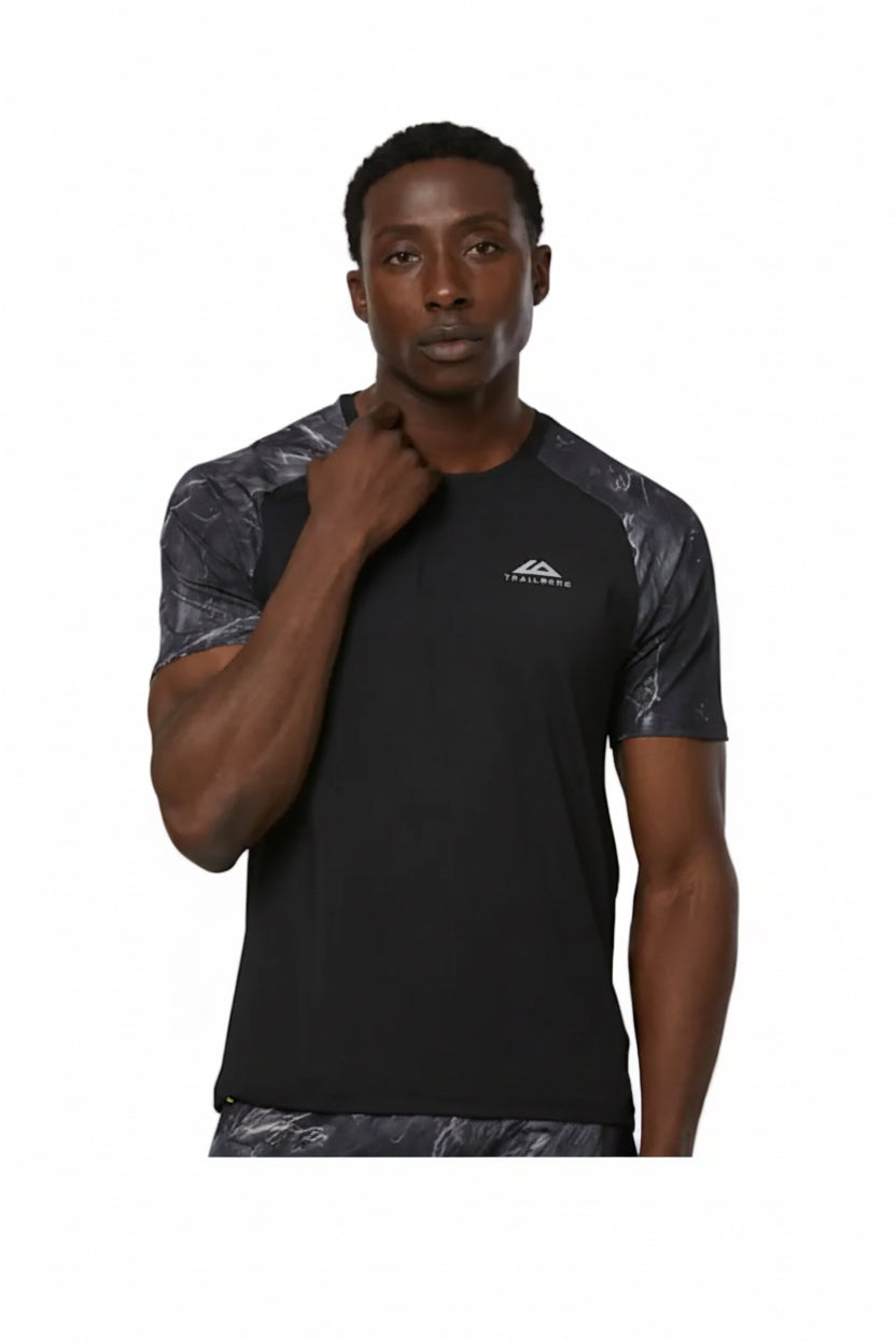 Trailberg rock T-shirt-black/grey