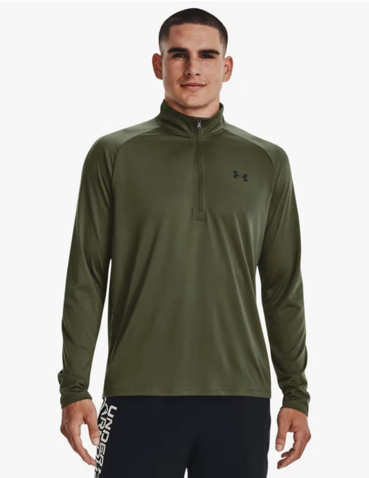 Under armour UA tech quarter zip-green