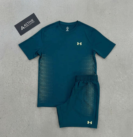 Under armour tech summer set- green
