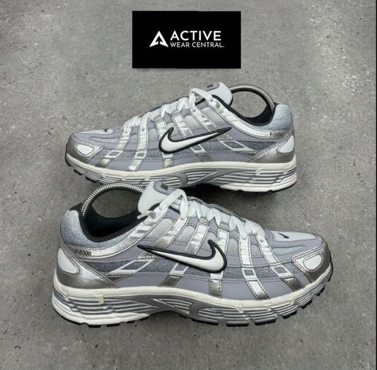 Nike p6000- silver white wolf grey