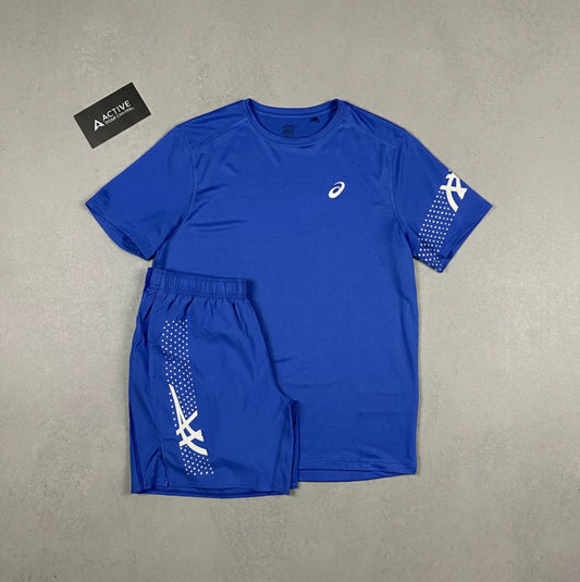 ASICS icon set- cobalt blue