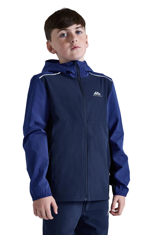 Trailberg junior windbreaker-blue
